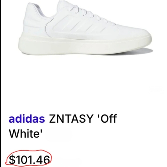 adidas Shoes - adidas ZNTASY Off White Sneaker